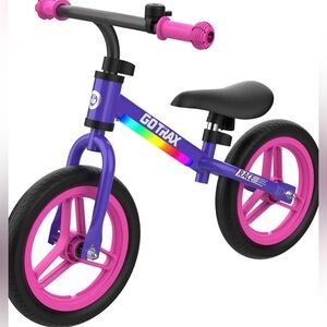 Purple and Pink Balance Bike for Kids